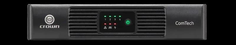 CROWN CTD-4125 Four-channel, 125W/ch. Power Sharing Amplifier with DSP and Dante