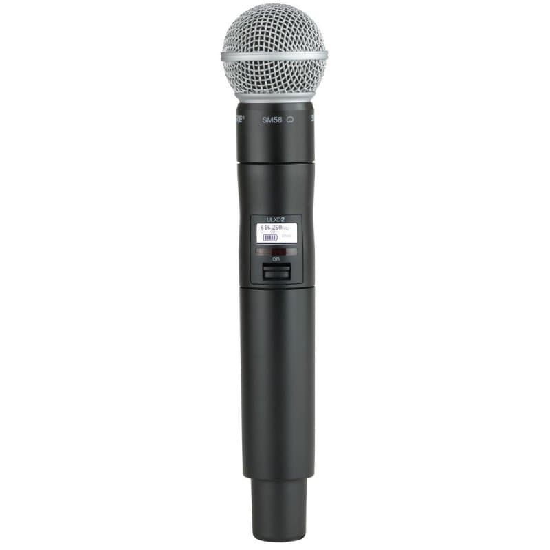 ULX-D Series Handheld Transmitter with SM58 Cartridge (G50 band)