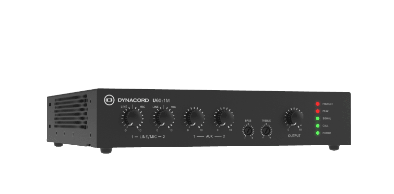 Dynacord U60:1M Mixer Amplifier 60W 1 Channel