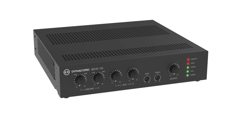 Dynacord U240:1M Mixer Amplifier 240W 1 Channel
