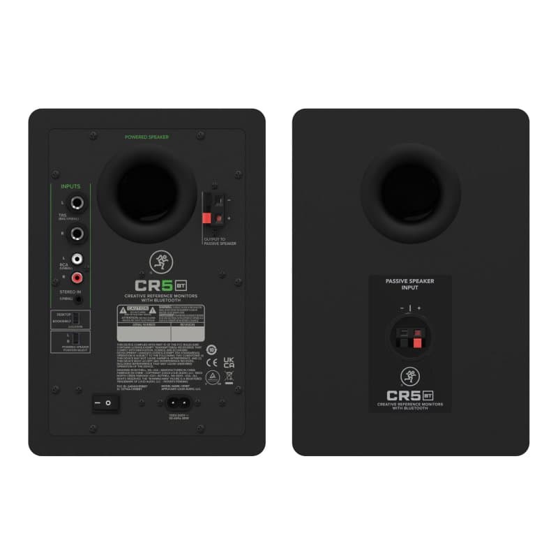 Mackie CR5BT 5.25" Powered Studio Monitors