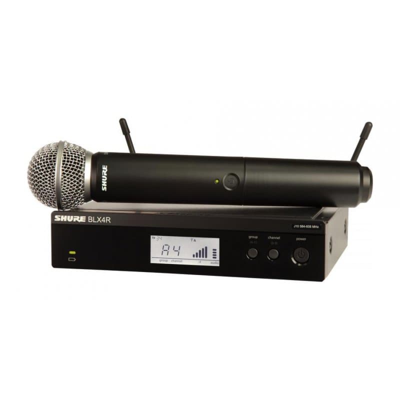 Vocal System with (1) BLX4R Rack Mount Wireless Re