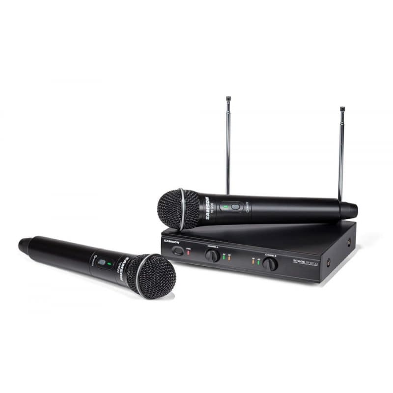 Stage 200 Dual Vocal Wireless System (2) Q6 Dynami