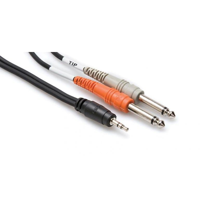 10' Stereo Breakout (3.5mm TRS - Dual 1/4" TS)