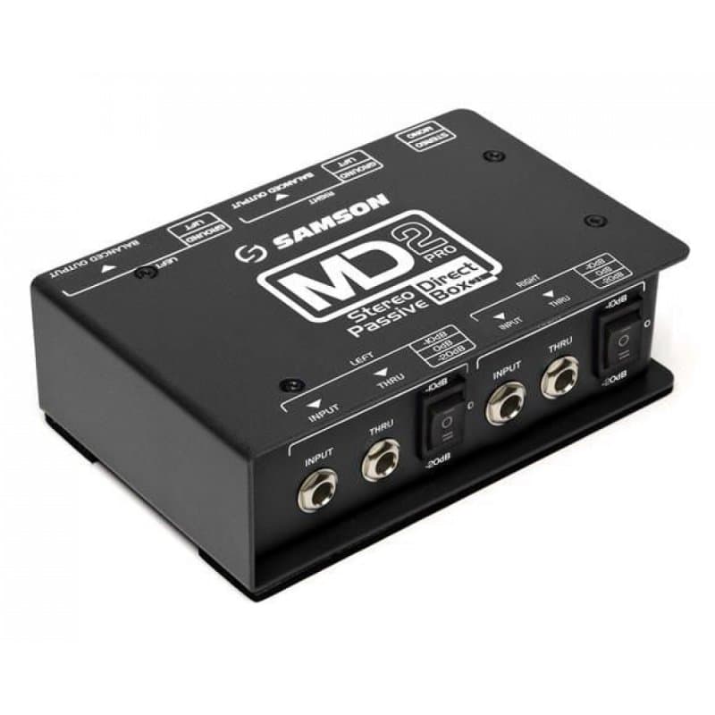 Professional Stereo Passive Direct Box (Shielded T