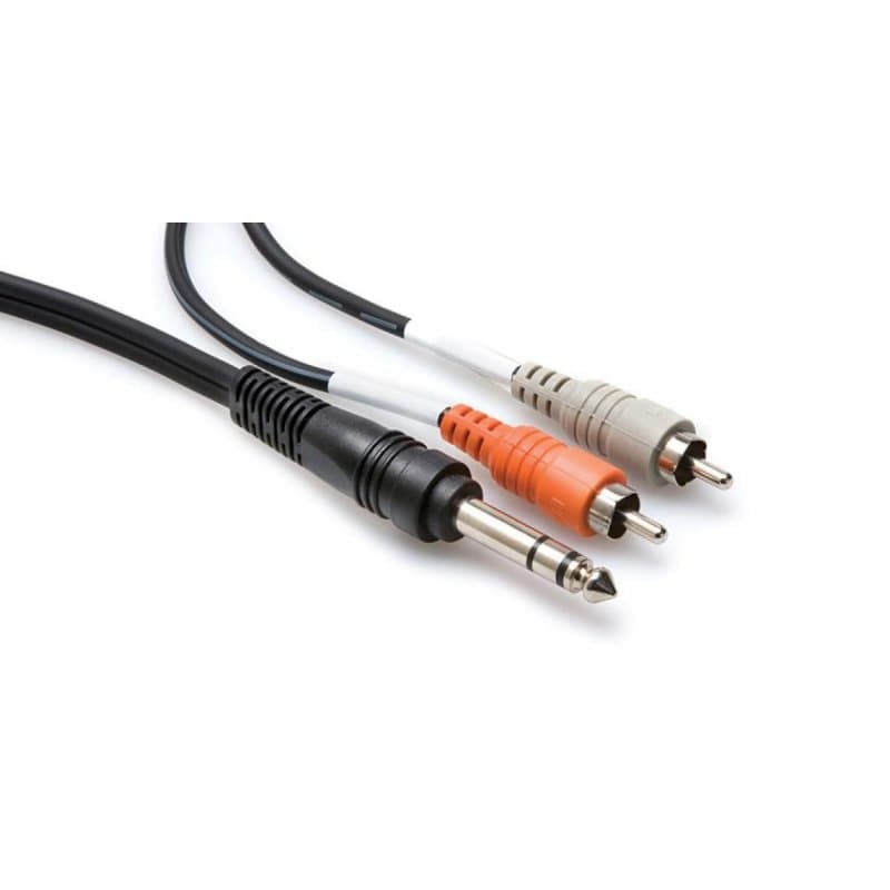 INSERT CABLE 1/4" TRS - RCA 2M