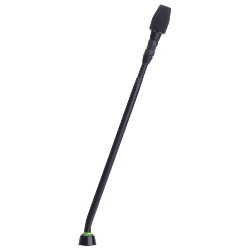 Microflex Series Modular Gooseneck Microphone (10", Cardioid, Status Indicator, Less Preamp)
