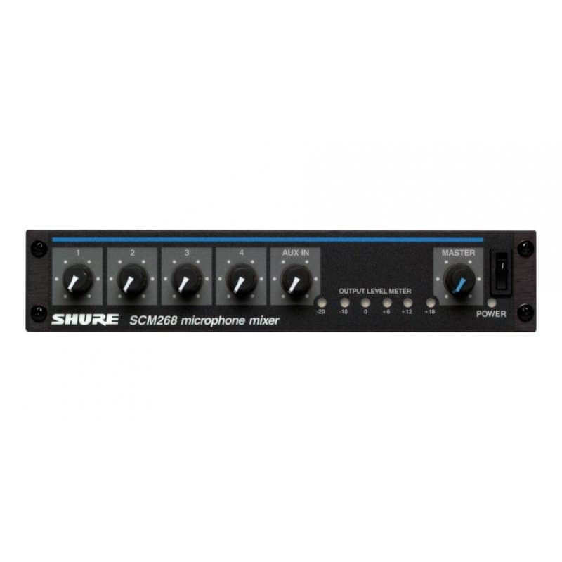 Four-Channel Transformer Balanced Microphone Mixer