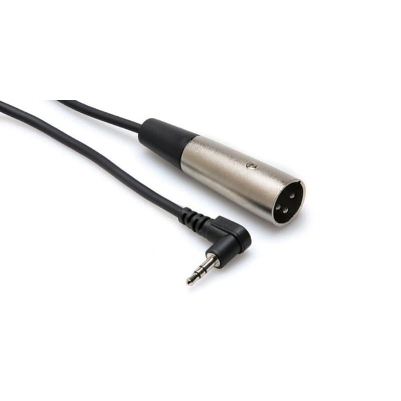 5' Microphone Cable (3.5 mm TRS - XLR3M)