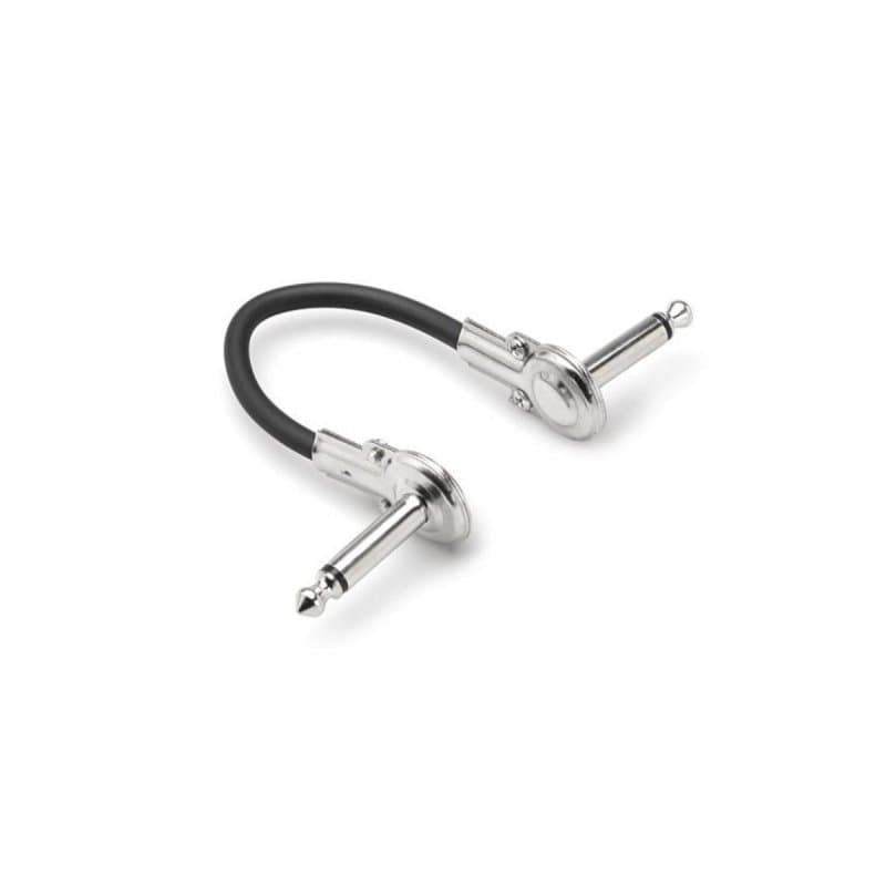 GUITAR PATCH CABLE FLAT 6IN 6PC