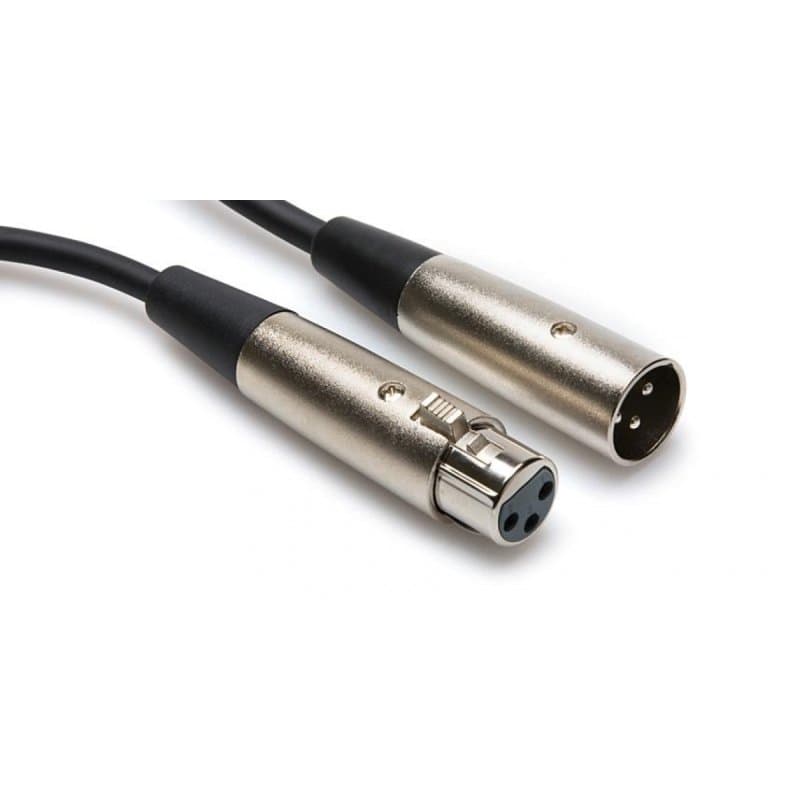 CABLE XLR3F - XLR3M 2FT