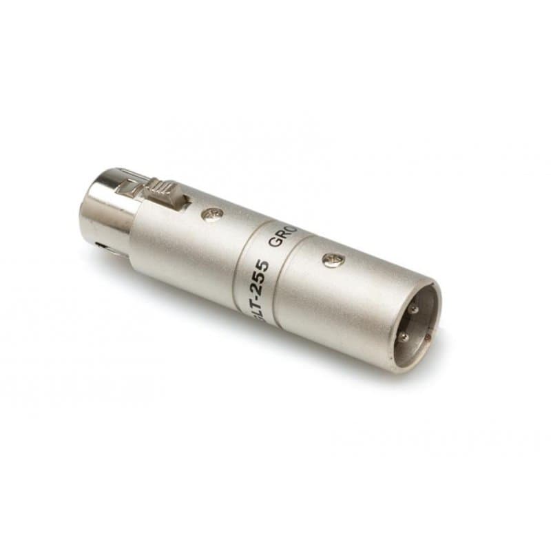 MIC GROUND LIFTER XLR3F to XLR3M
