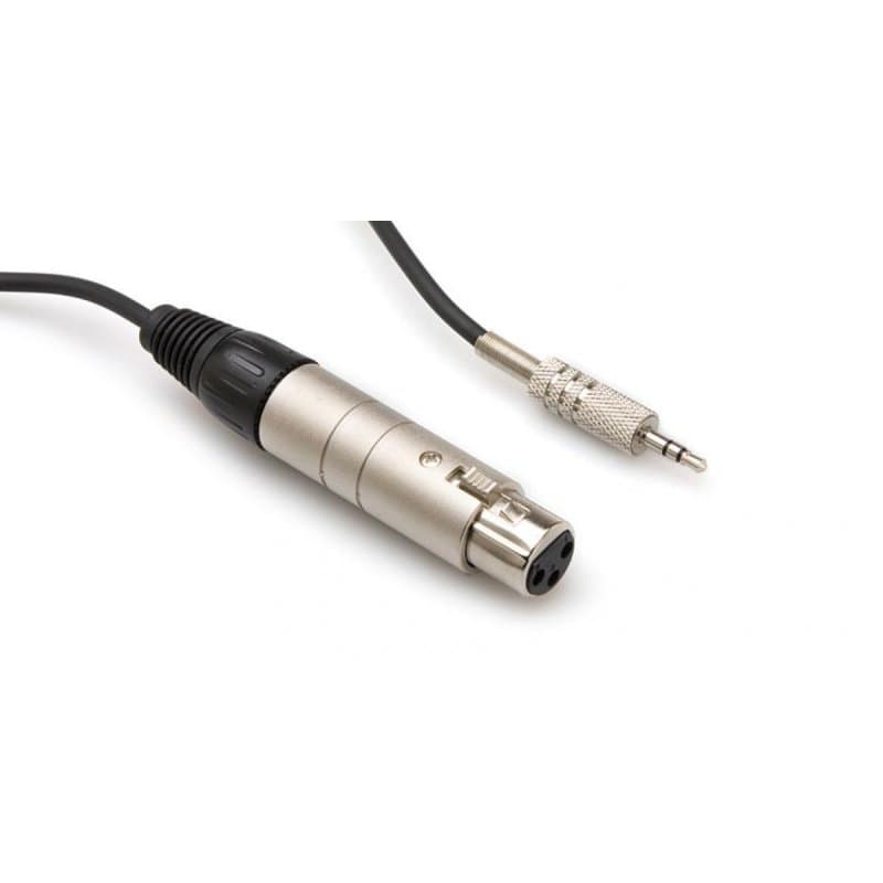 MIC Z TRANSFORMER XLR3F - 3.5MM TRS 18IN