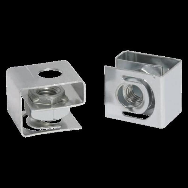 40 Count #10-32 Clip-On Cage Nuts
