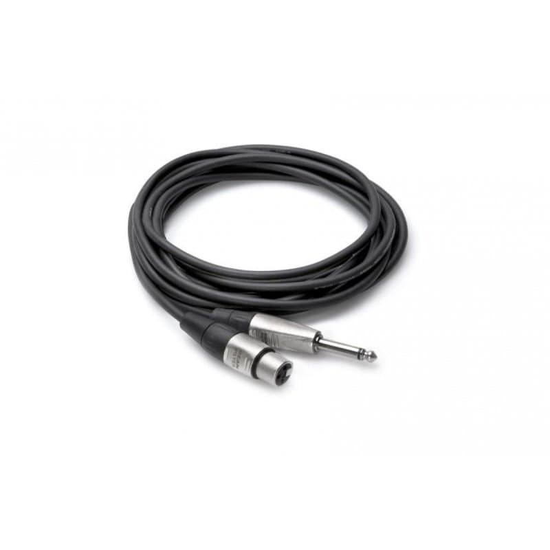 PRO CABLE 1/4" TS - XLR3F 3FT