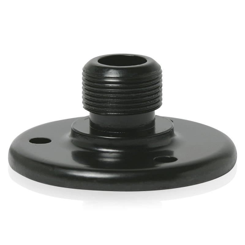 Surface Mount Male Mic Flange 5/8"-27 Thread Ebony