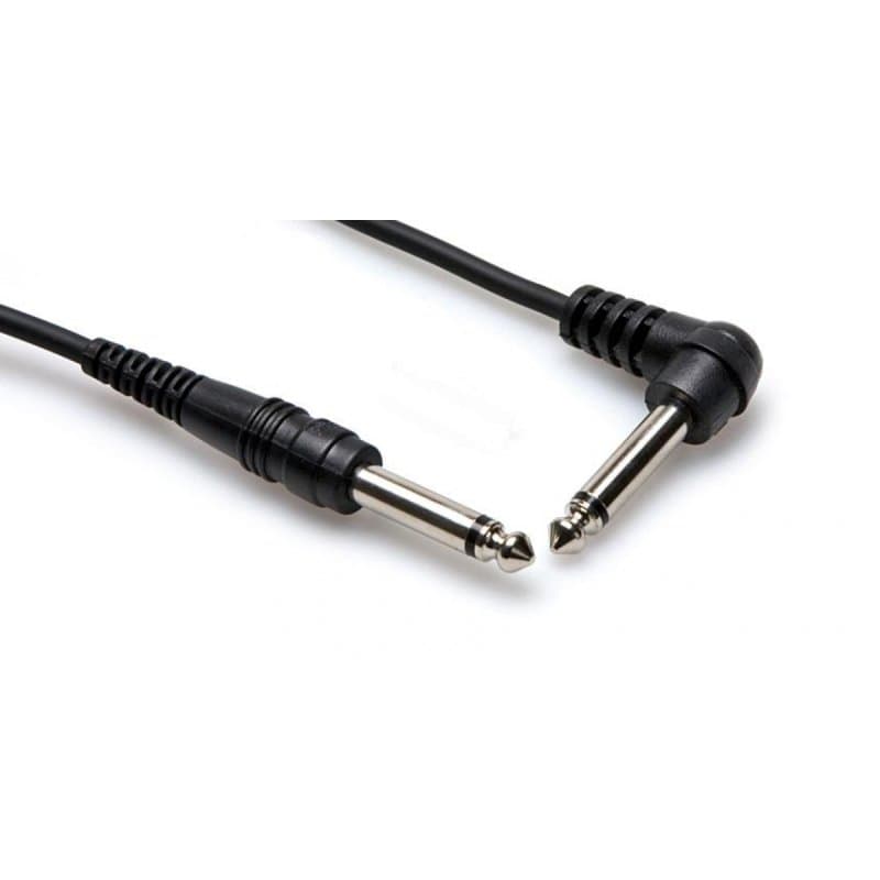 CABLE 1/4" TS - 1/4" TS RA 3FT