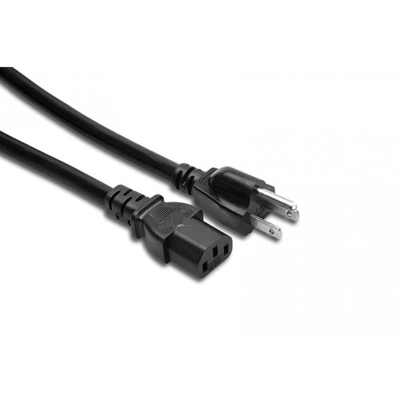 POWER CORD IEC C13 - NEMA 5-15P 8FT