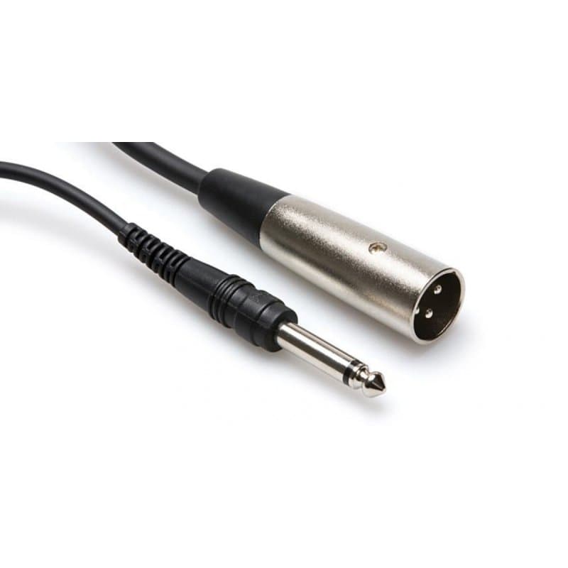CABLE 1/4" TS - XLR3M 5FT