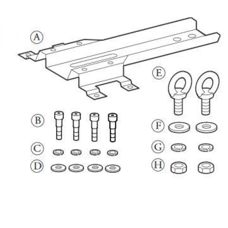 MACKIE SRM350 / C200 Bracket