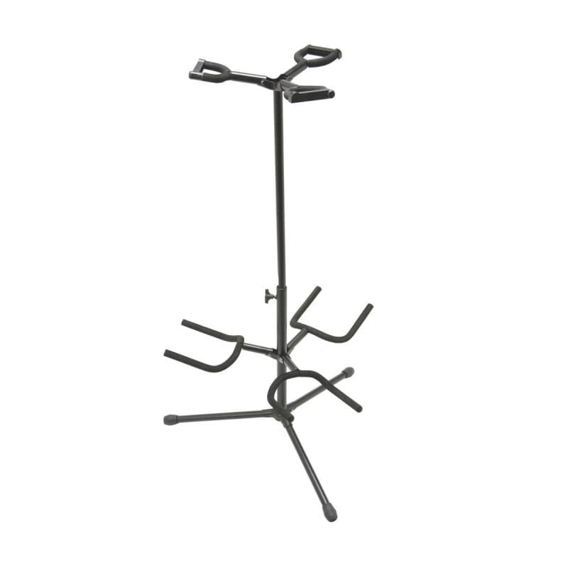 Deluxe Folding Triple Guitar Stand