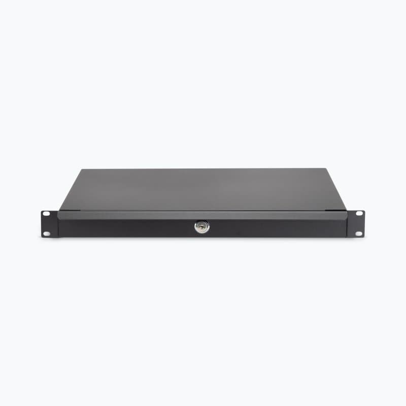1U Locking Rack Drawer