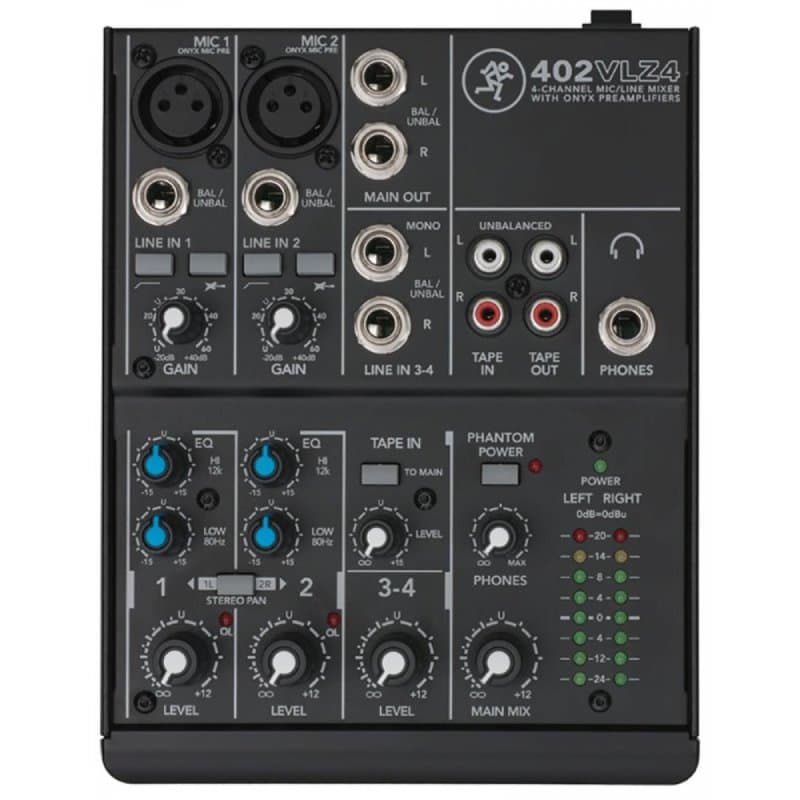 VLZ4 Series 4-Ch Ultra Compact Mixer
